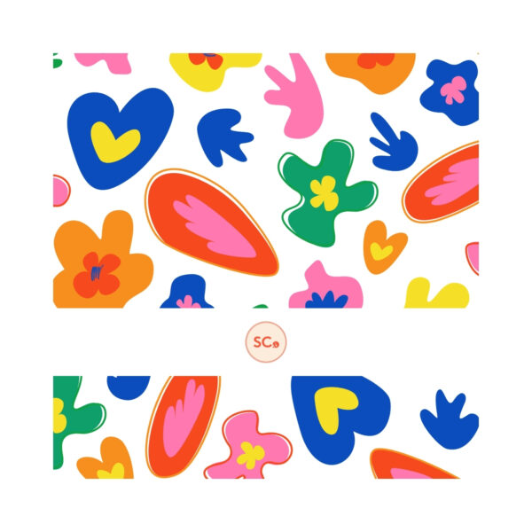 Bright Geometric Pattern | Transparent Background