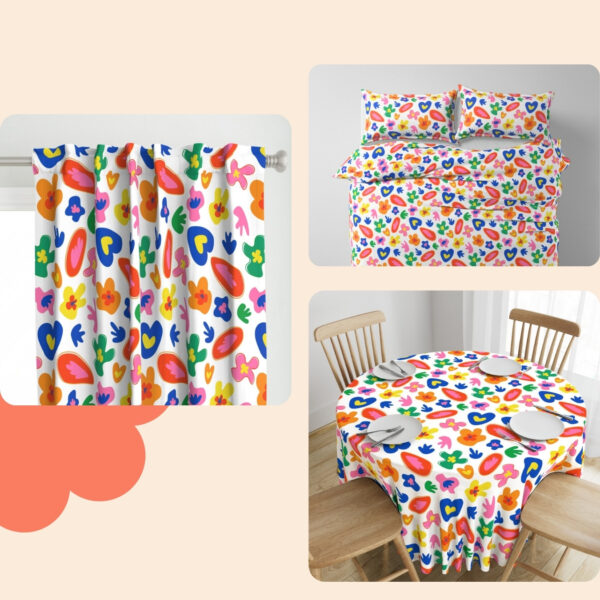 Bright Geometric Pattern | Transparent Background - Image 3
